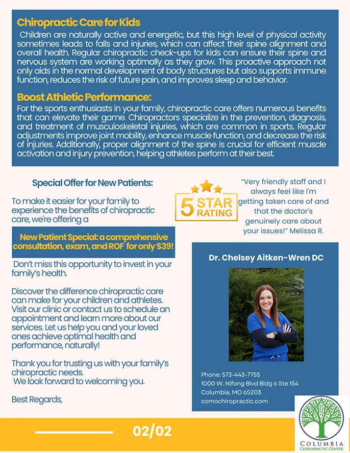 Chiropractic Columbia MO September 2024 Newsletter