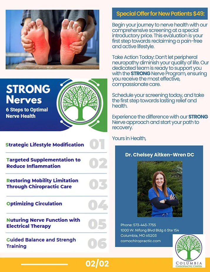 Chiropractic Columbia MO November 2024 Newsletter Strong Nerves