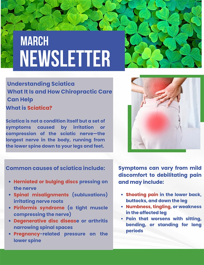 Chiropractic Columbia MO March Health Newsletter